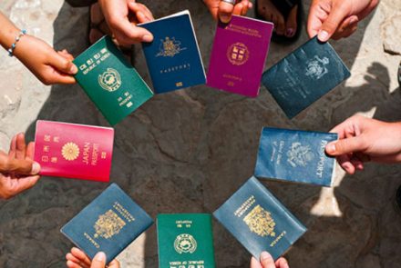 Passports from around the world